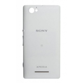 Sony Xperia M tampa traseira da bateria (branco) (usado grade A, original)