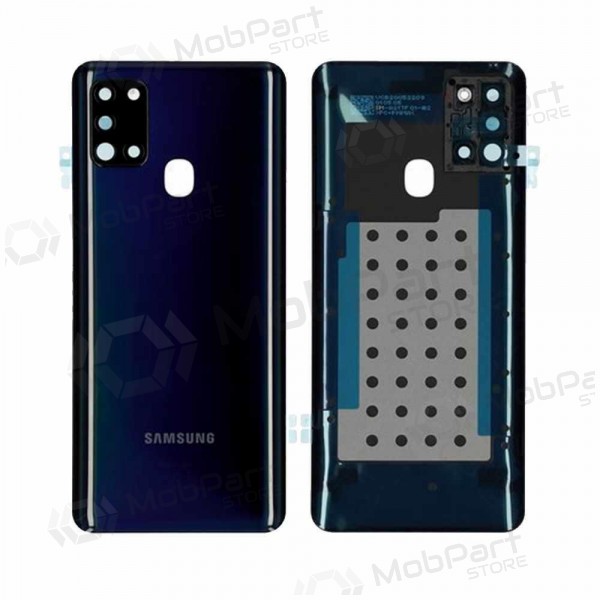 Samsung A217 Galaxy A21s 2020 tampa traseira da bateria (preto) (usado grade B, original) Samsung A217 Galaxy A21s 2020 tampa traseira da bateria (preto) (usado grade B, original)