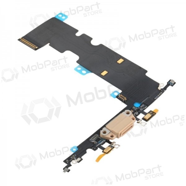 Apple iPhone 8 Plus conector de carga (dourado) (usado, original) Apple iPhone 8 Plus conector de carga (dourado) (usado, original)