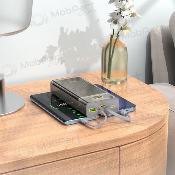 Bateria externa Power Bank Hoco J104A Discovery Edition 22.5W 20000mAh cinza Bateria externa Power Bank Hoco J104A Discovery Edition 22.5W 20000mAh cinza
