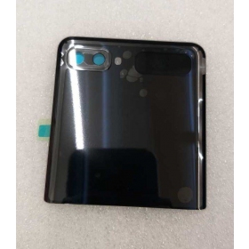 Samsung F700 Galaxy Z Flip tampa traseira da bateria (preto) (usado grade B, original)