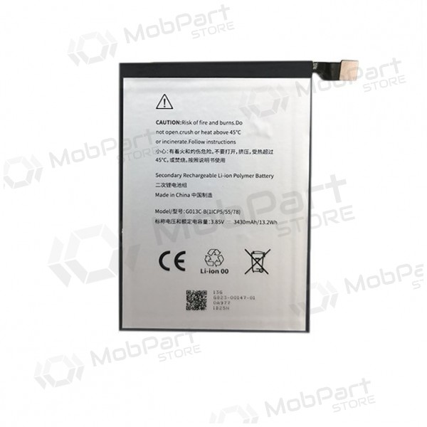GOOGLE Pixel 3 XL bateria / acumulador (3430mAh) GOOGLE Pixel 3 XL bateria / acumulador (3430mAh)