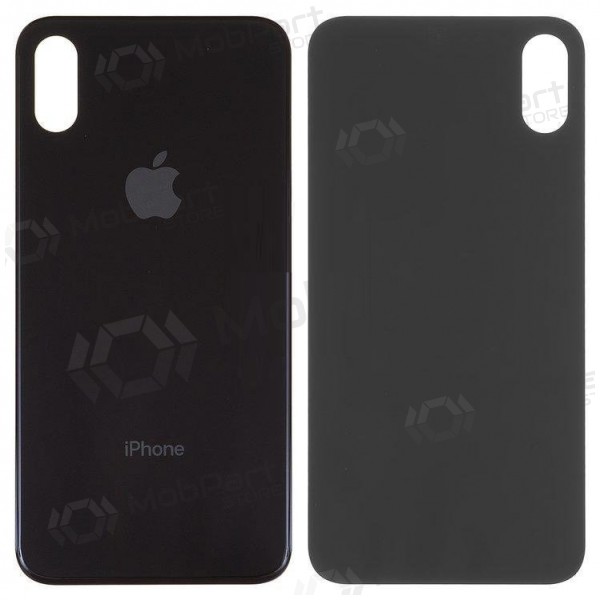 Apple iPhone XS tampa traseira da bateria cinza (space grey) (bigger hole for camera) Apple iPhone XS tampa traseira da bateria cinza (space grey) (bigger hole for camera)