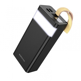 Bateria externa Power Bank Borofone BJ18A 2xUSB 2A 30000mAh preto