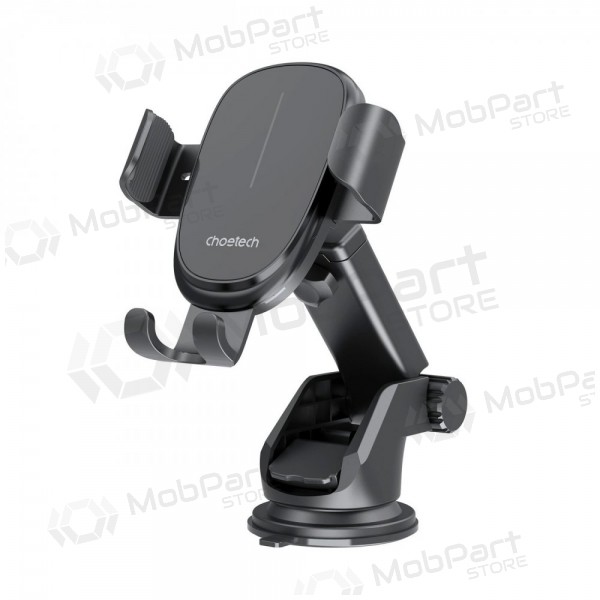 Automobilinis laikiklis-carregador Choetech T203-F 15W Gravity Car Charger Holder preto