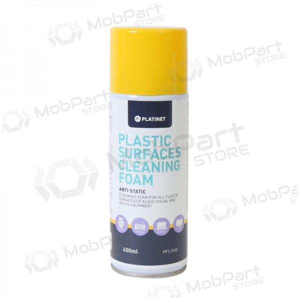 Espuma de limpeza PLATINET para plastikiniams paviršiams (400ml)