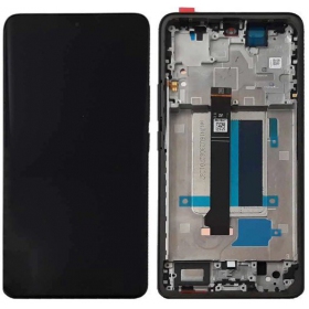 Xiaomi Redmi Note 13 Pro+ 5G ecrã (preto) (com moldura) (Premium)