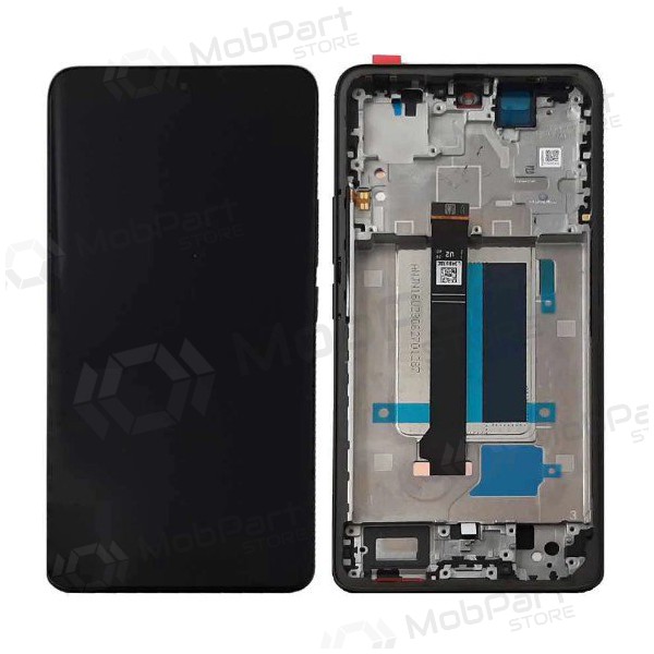 Xiaomi Redmi Note 13 Pro+ 5G ecrã (preto) (com moldura) (Premium) Xiaomi Redmi Note 13 Pro+ 5G ecrã (preto) (com moldura) (Premium)