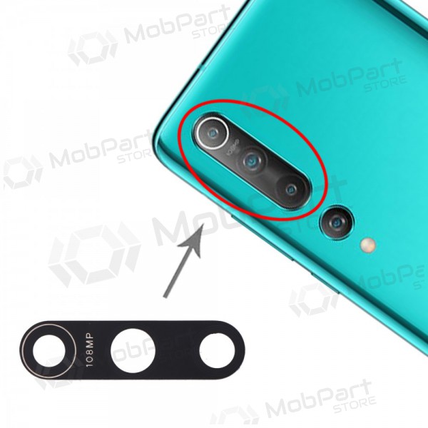 Xiaomi Mi 10 5G lente vidro da câmera 108MP (only lens)