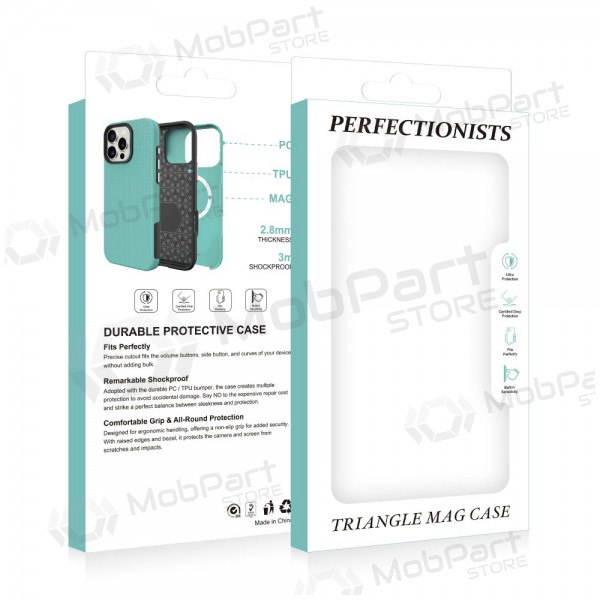 Capa Perfectionists Triangle Mag Case Apple iPhone 14 Pro Max preto