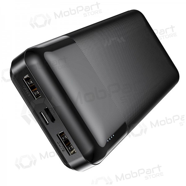 Bateria externa Power Bank Hoco J72A 20000mAh preto Bateria externa Power Bank Hoco J72A 20000mAh preto