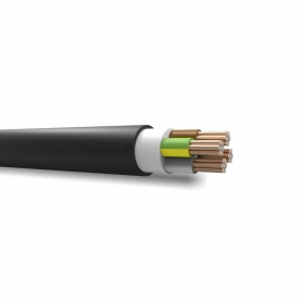 Cabo de energia Elpar N2XH-J 4x2.5 mm² de cobre XLPE CPR B2ca 600/1000 V monolítico.