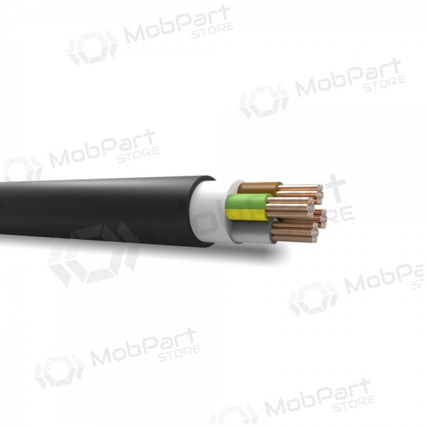 Cabo de energia Elpar N2XH-J 4x2.5 mm² de cobre XLPE CPR B2ca 600/1000 V monolítico.