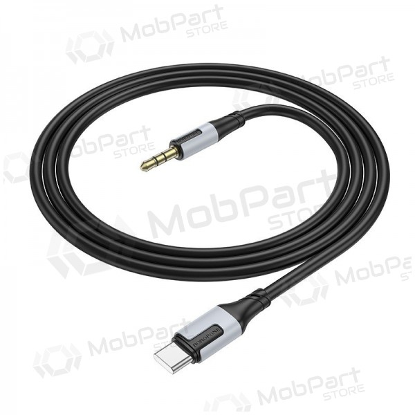 Audio cabo Borofone BL19 USB-C to 3,5mm preto