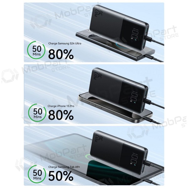 Bateria externa Power Bank Joyroom JR-PBF20 22.5W 10000mAh preto