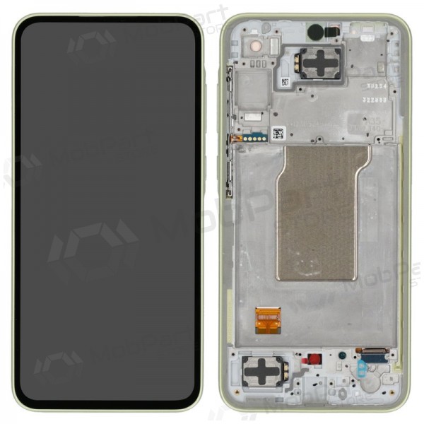 Ekranas Samsung A356 A35 5G su lietimui jautriu stikliuku e rėmeliu Awesome Lemon original (service pack)