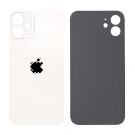 Apple iPhone 12 mini tampa traseira da bateria (branco) (bigger hole for camera)