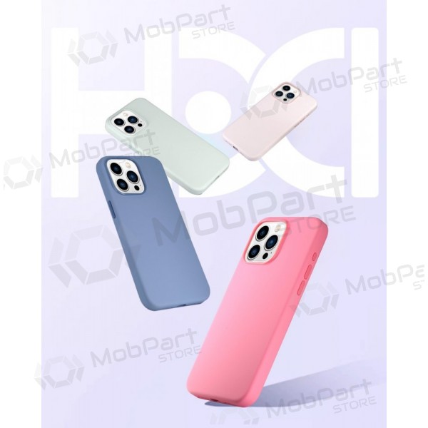 Capa HDD Silicone MagSafe Case Apple iPhone Air rosa