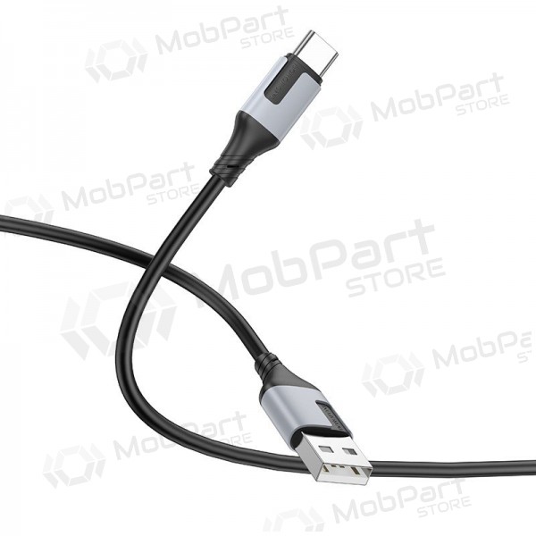 USB cabo Borofone BX101 USB-A to USB-C 1.0m preto