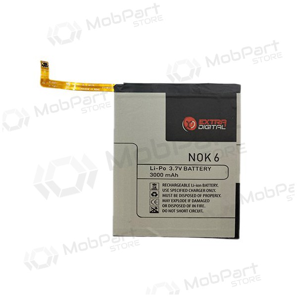 Nokia 6 bateria / acumulador (3000mAh)