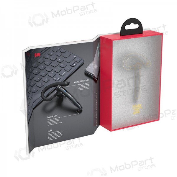 Auricular mãos-livres bluetooth Hoco S19 bluetooth preto