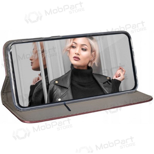 Samsung Galaxy A37 capa carteira - Smart Magnetic (bordo)