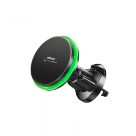 Automobilinis laikiklis-carregador Remax RM-C01 MagSafe 15W preto