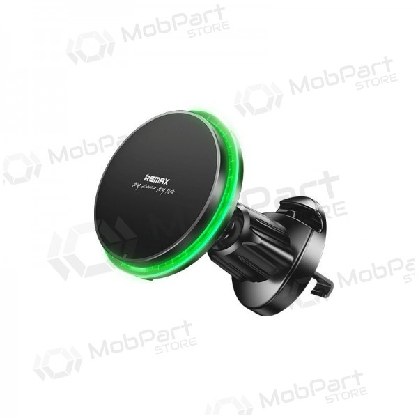 Automobilinis laikiklis-carregador Remax RM-C01 MagSafe 15W preto