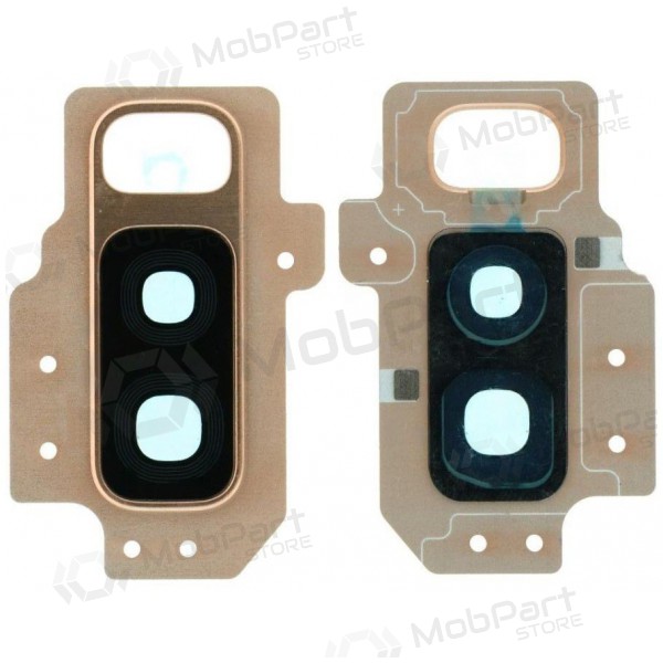 Samsung G965 Galaxy S9 Plus lente vidro da câmera (dourado) Samsung G965 Galaxy S9 Plus lente vidro da câmera (dourado)