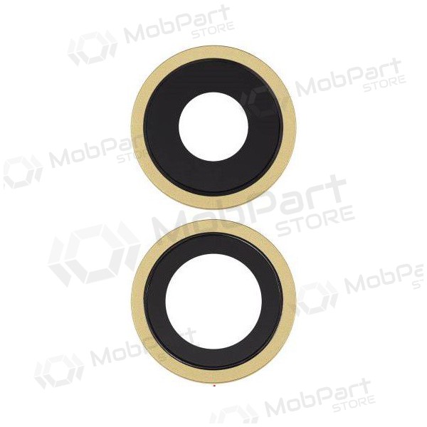 Apple iPhone 11 lente vidro da câmera (2unidade) (amarelo) (com moldura) Apple iPhone 11 lente vidro da câmera (2unidade) (amarelo) (com moldura)
