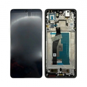 Ekranas Xiaomi 14T 5G/14T Pro 5G su lietimui jautriu stikliuku e rėmeliu Titan Grey OLED