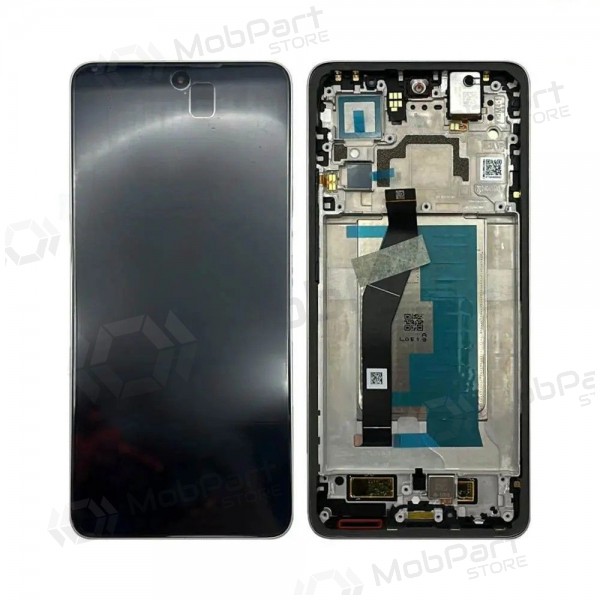 Ekranas Xiaomi 14T 5G/14T Pro 5G su lietimui jautriu stikliuku e rėmeliu Titan Grey OLED