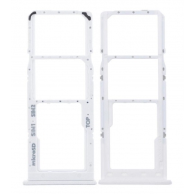 Samsung Galaxy A125 A12 / A127 A12S SIM titular do cartão (branco) (service pack) (original)