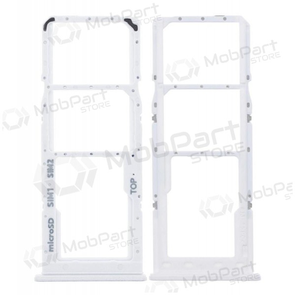 Samsung Galaxy A125 A12 / A127 A12S SIM titular do cartão (branco) (service pack) (original) Samsung Galaxy A125 A12 / A127 A12S SIM titular do cartão (branco) (service pack) (original)