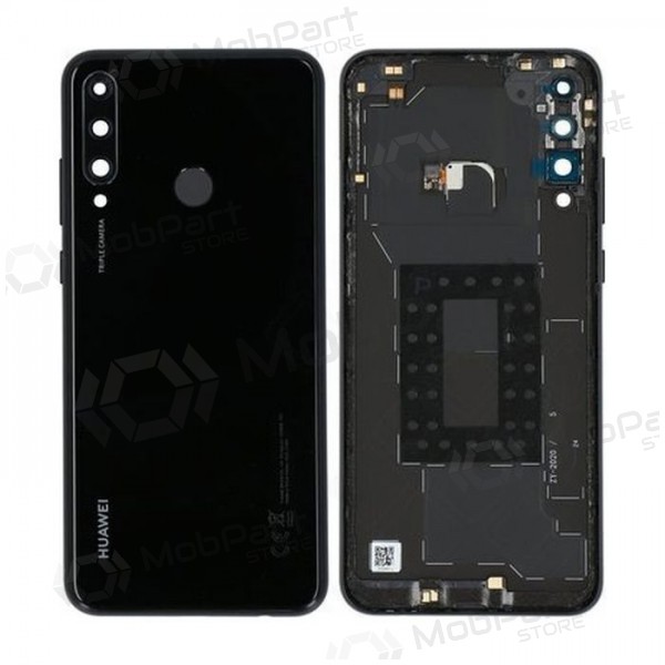 Huawei Y6p 2020 tampa traseira da bateria (Midnight Black) (usado grade C, original) Huawei Y6p 2020 tampa traseira da bateria (Midnight Black) (usado grade C, original)