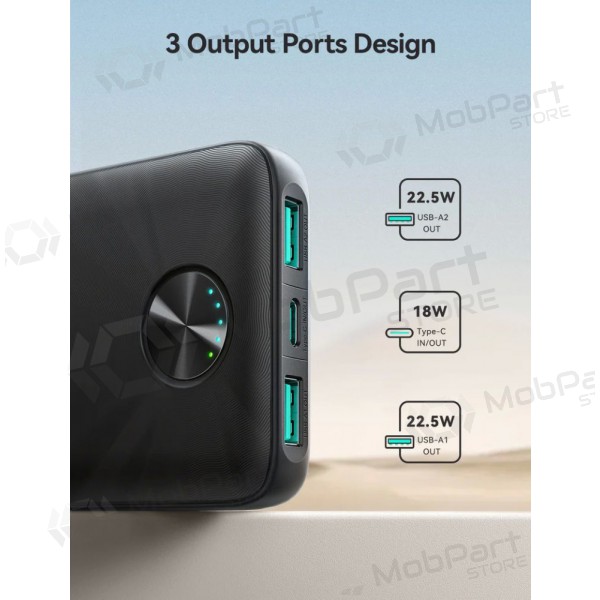 Bateria externa Power Bank Joyroom JR-PBF15 22.5W 10000mAh preto