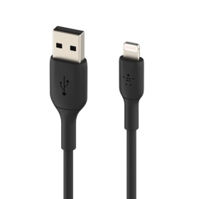 USB cabo Belkin Boost Charge USB-A to Lightning 1.0m preto
