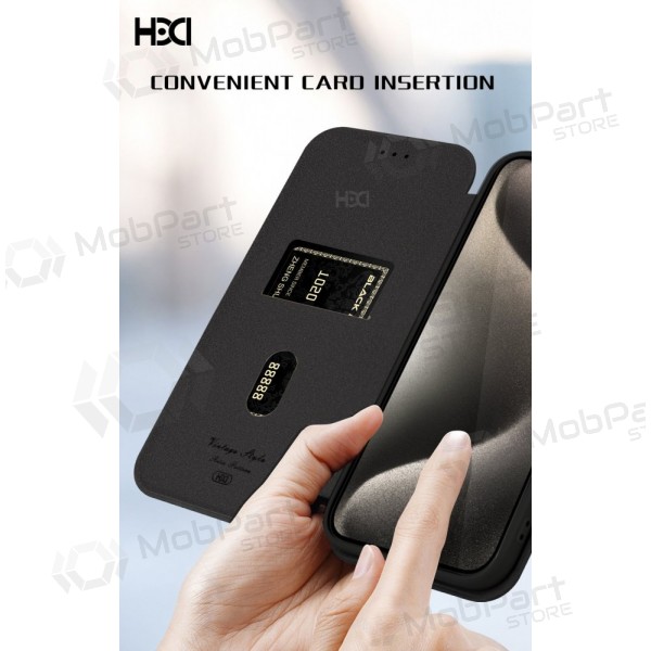 Samsung Galaxy A57 capa - HDD Classic Wallet Case (verde)