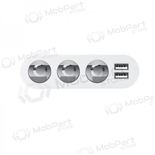Carregador de carro - šakotuvas Hoco Z13 2xUSB 3xconnector Carregador de carro - šakotuvas Hoco Z13 2xUSB 3xconnector