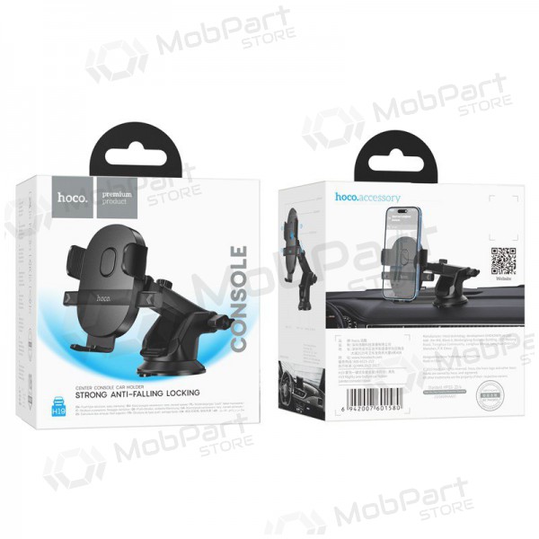 Suporte para telefone de carro Hoco H19 preto