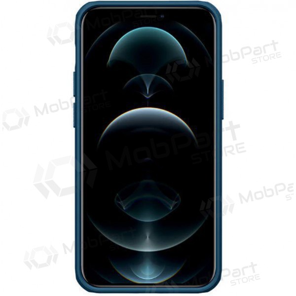 Apple iPhone 15 Plus capa „Nillkin Frosted Shield“ (azul)
