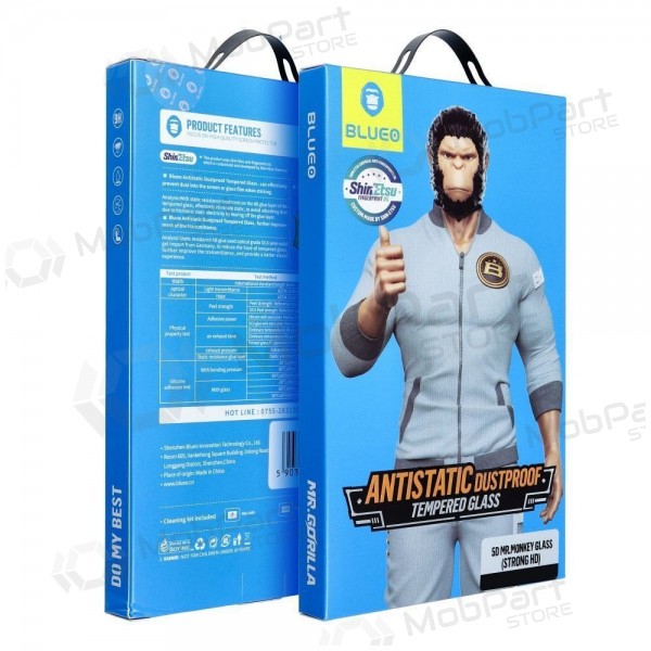 Samsung Galaxy S26 Ultra vidro protetor - 5D Mr. Monkey Glass (Strong Lite)