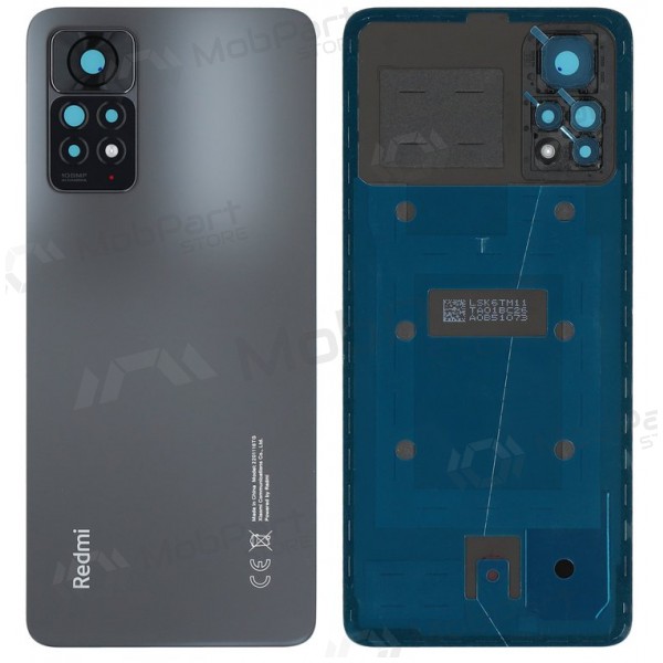 Xiaomi Redmi Note 11 Pro 5G tampa traseira da bateria (cinza) (original) (service pack) Xiaomi Redmi Note 11 Pro 5G tampa traseira da bateria (cinza) (original) (service pack)