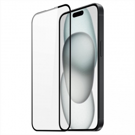 Apple iPhone 15 protetor de tela de vidro temperado 