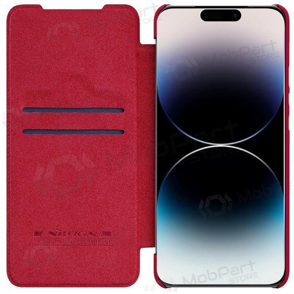Samsung Galaxy S23 Plus capa „Nillkin Leather“ (vermelho)