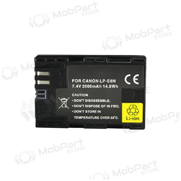 CANON LP-E6N 2500mAh foto bateria / acumulador CANON LP-E6N 2500mAh foto bateria / acumulador