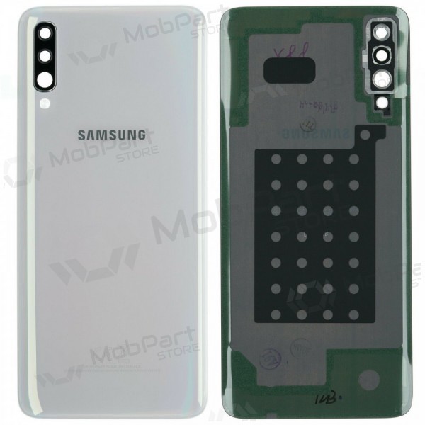 Samsung A705 Galaxy A70 2019 tampa traseira da bateria (branco) (usado grade C, original) Samsung A705 Galaxy A70 2019 tampa traseira da bateria (branco) (usado grade C, original)