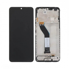 Ekranas Xiaomi Redmi 14C 4G/Poco C75 su lietimui jautriu stikliuku e rėmeliu Black ORG