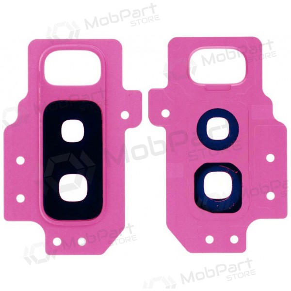 Samsung G965 Galaxy S9 Plus lente vidro da câmera (vermelho) Samsung G965 Galaxy S9 Plus lente vidro da câmera (vermelho)