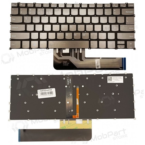 Teclado LENOVO Thinkbook 14 G2 ITL, su pašvietimu, US Teclado LENOVO Thinkbook 14 G2 ITL, su pašvietimu, US